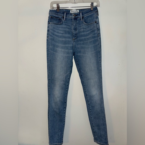 Aritzia Denim Forum The Lola High Waisted Skinny Jeans Size 28 L - Picture 5 of 12